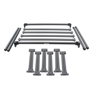 Chevrolet Colorado Truck Bed Rack - Go Rhino - XRS Overland Xtreme - Textured Black - `15-`26